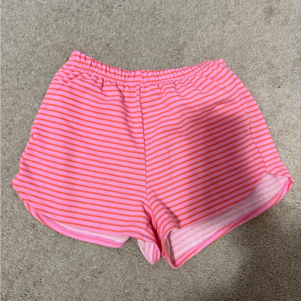 Wild Fable Pink and Orange Striped Shorts